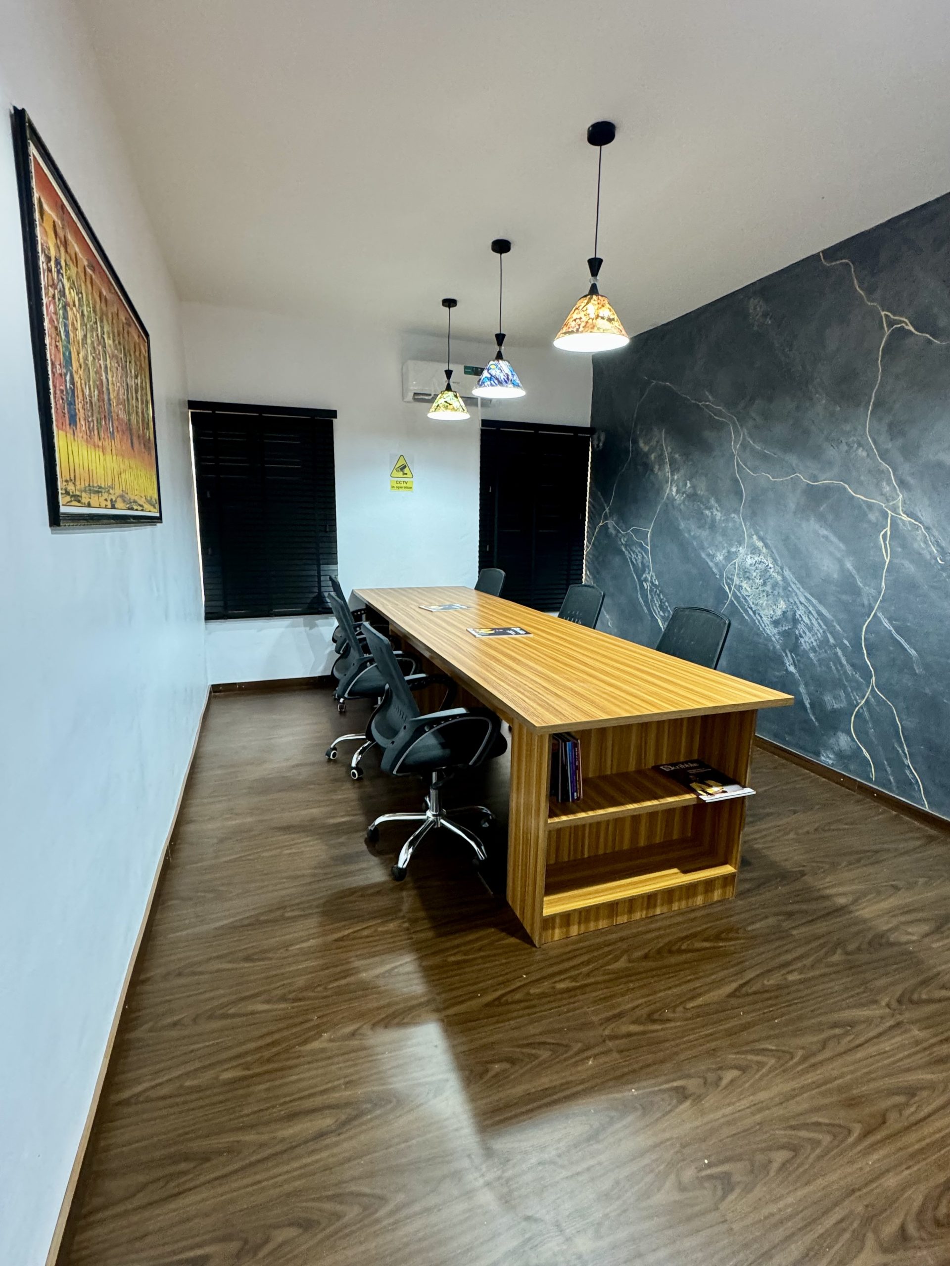 Photo: Oluwadamilola workspace